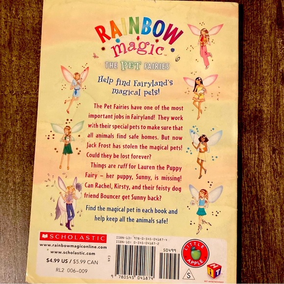 Rainbow Magic: Lauren the Puppy Fairy :by Daisy Meadows - Picture 2 of 3